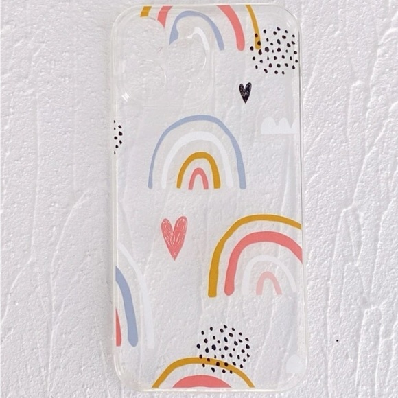 ⚠️Clearance iPhone 14/Pro/Pro Max Cute Rainbow Phone Case - Picture 2 of 3